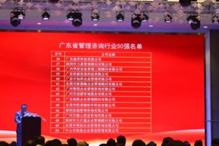 直線管理咨詢榮獲廣東省管理咨詢行業(yè)50強稱號 組圖